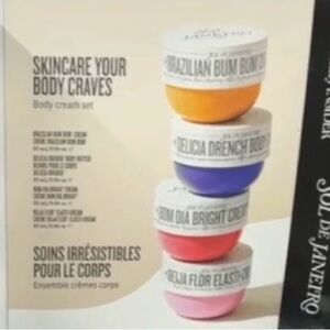 Sol de Janeiro Body Cream Set - Pink, Orange, White, Purple